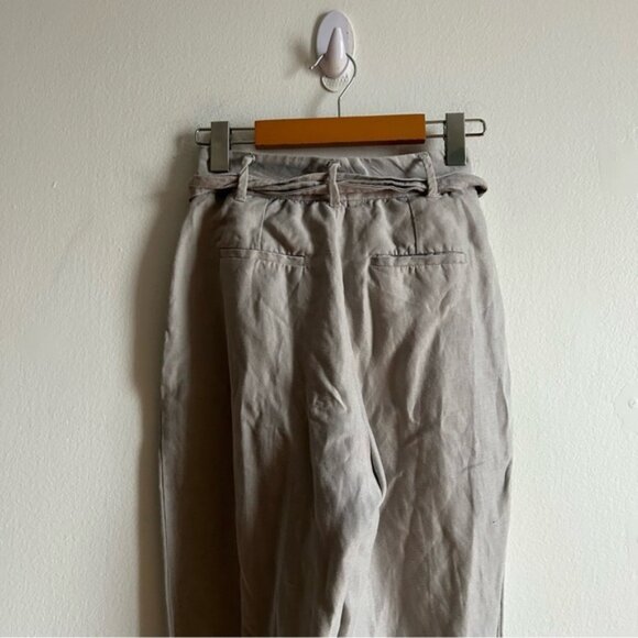 Aritzia Wilfred Jallade Grey Linen Blend Pants - Picture 6 of 12